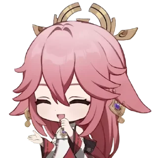 Sticker from [🌸]–Яэ Мико !¡ @lover_lipton