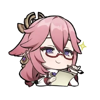 Sticker from [🌸]–Яэ Мико !¡ @lover_lipton