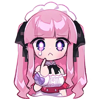 😢 emoji /⁠ᐠ⁠｡⁠ꞈ⁠｡⁠ᐟ⁠\ ::@moxxobouafy Telegram sticker 8 of 17