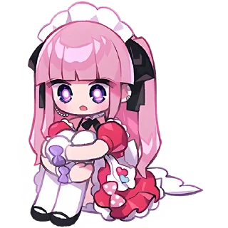 😔 emoji /⁠ᐠ⁠｡⁠ꞈ⁠｡⁠ᐟ⁠\ ::@moxxobouafy Telegram sticker 7 of 17