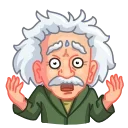 Sticker from ALBERT EINSTEIN