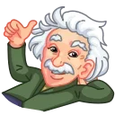 Sticker from ALBERT EINSTEIN