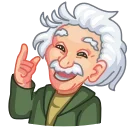 Sticker from ALBERT EINSTEIN