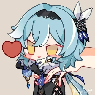 🌟 emoji Genshin love Telegram sticker 6 of 29