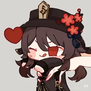 🌟 emoji Genshin love Telegram sticker 11 of 29