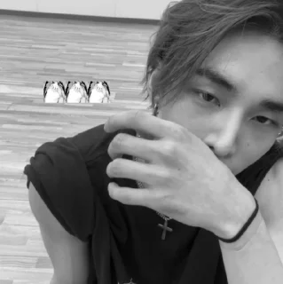 🥵 emoji HYUNJIN BY - @hyungHYU by @offstikbot Telegram sticker 8 of 25