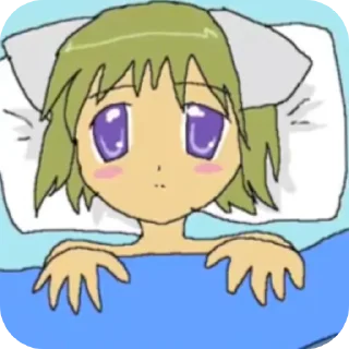 🛌 emoji Nyan~ Neko Sugar Girls • Telegram sticker 8 of 79