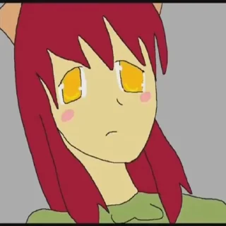 🙁 emoji Neko sugar girls от Омарчика Telegram sticker 13 of 14