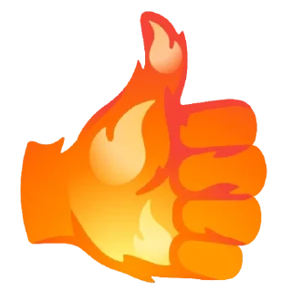 🌟 emoji Кулачки вверх! Telegram sticker 2 of 56