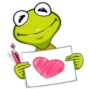 Sticker from Керміт @ukrainian_stickers