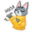 😤 emoji Кицька Сет @ukrainian_stickers Telegram sticker 13 of 48