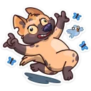 Sticker from Гієна @ukrainian_stickers