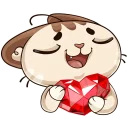 😻 emoji Котик @ukrainian_stickers Telegram sticker 15 of 48