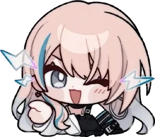 Sticker from Honkai:SR by @imweakk