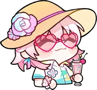 Sticker from Honkai:SR by @imweakk