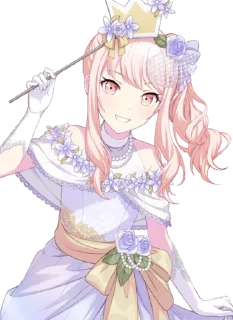 🌟 emoji Standing Next to the Kind and Telegram sticker 17 of 18