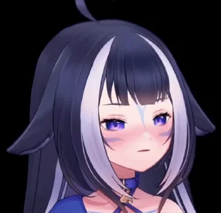 😐 emoji shylily @anime4_arts Telegram sticker 21 of 107