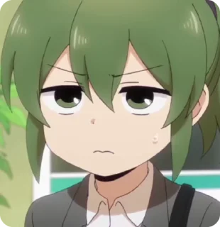 😟 emoji Мой сэмпай раздражает! Telegram sticker 11 of 50