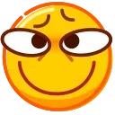 🙂 emoji DrollEmoji @xkysluv Telegram sticker 7 of 50