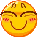 ☺️ emoji DrollEmoji @xkysluv Telegram sticker 6 of 50