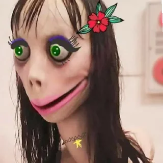 Sticker from momo