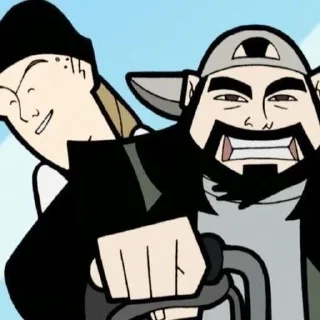 😬 emoji Silent Bob Telegram sticker 18 of 40