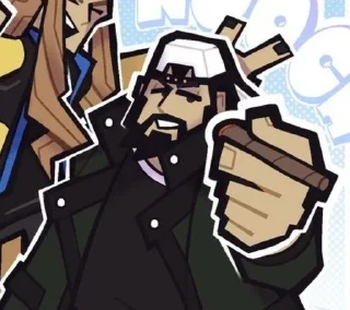 😀 emoji Silent Bob Telegram sticker 13 of 40