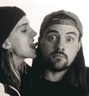 😧 emoji Silent Bob Telegram sticker 22 of 40