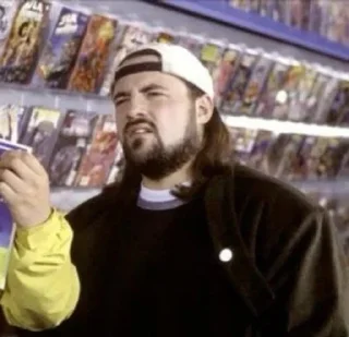 😟 emoji Silent Bob Telegram sticker 21 of 40