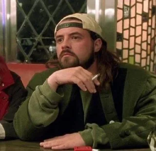 😮 emoji Silent Bob Telegram sticker 8 of 40
