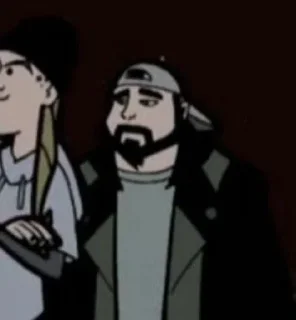 😞 emoji Silent Bob Telegram sticker 16 of 40