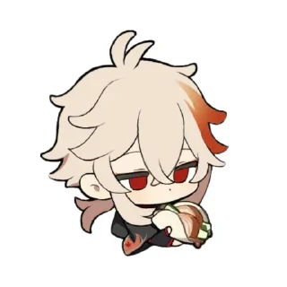 Sticker from Кадзуха|Геншин ❤️🔥 :: От Денис