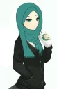 Sticker from Muslim Anime