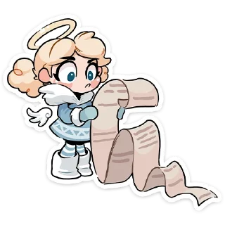 😨 emoji Зимние Нимб и Рожки @Nyasticks Telegram sticker 2 of 49