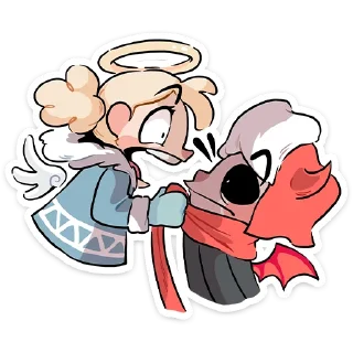 😡 emoji Зимние Нимб и Рожки @Nyasticks Telegram sticker 15 of 49