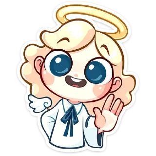 Sticker from Нимб и рожки :: @stickroom
