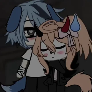 🚊 emoji 🆕:YOUTUBE: •-GACHA NAOMI-• ANIMATED STICKERS ➡️ @Ctikerubot Telegram sticker 15 of 66