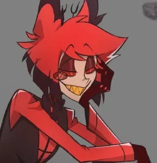 🌟 emoji аластор#2 @stickers_oma Telegram sticker 3 of 52