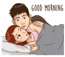 Sticker from Romantic Couple In Love