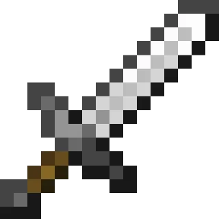Sticker from Оружие (@StickersMinecraft)