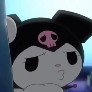 Sticker from kuromi