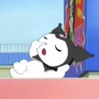 Sticker from kuromi
