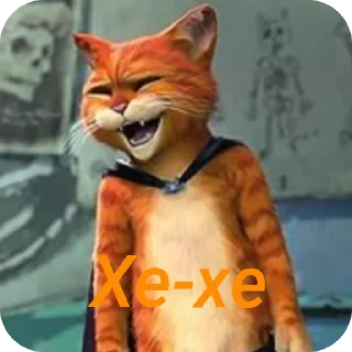 😂 emoji Стікери с котом у чоботях!😻 Telegram sticker 14 of 115