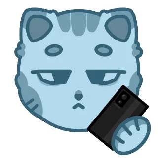 Sticker from Стики с котом Ваней