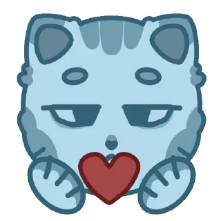 Sticker from Стики с котом Ваней
