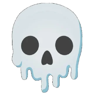Sticker from Skeleton pidoras