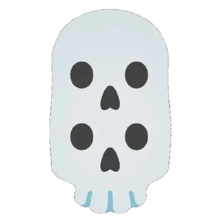 Sticker from Skeleton pidoras