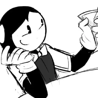 Sticker from ⦿BENDY MOTM by @Xchara_R34⦿