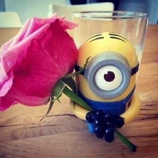 Sticker from minions
