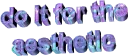 Sticker from A E S T H E T I C S